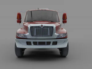 Truck International Durastar 3D Model