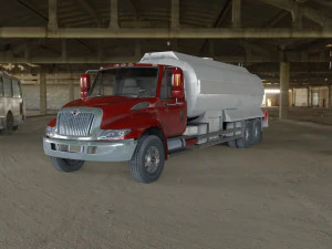 Truck International Durastar 3D Model