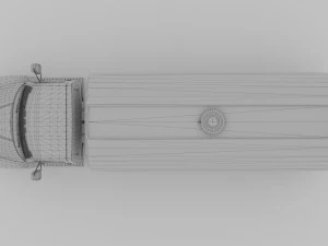 Truck International Durastar 3D Model