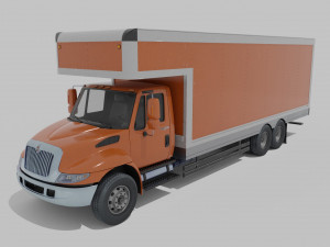 Truck International Durastar 3D 모델