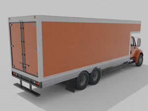 Truck International Durastar 3D Model
