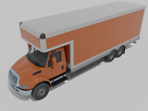 Truck International Durastar 3D Model