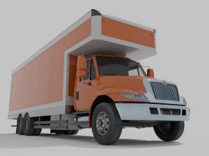 Camion internazionale Durastar Modello 3D