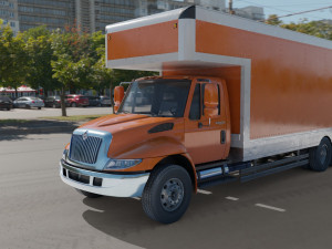 Truck International Durastar 3D Model