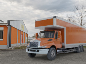 Truck International Durastar 3D Model
