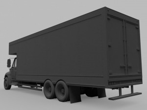 Truck International Durastar 3D Model