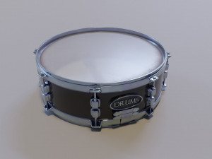 Metal Drum set 3D Model