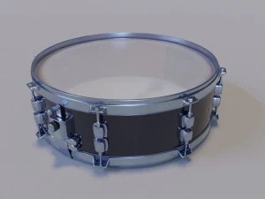 Metal Drum set 3D Model