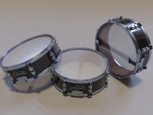 Metal Drum set 3D Model