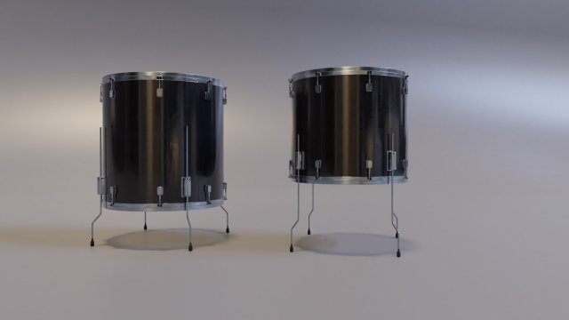 Stainless steel deals drum set
