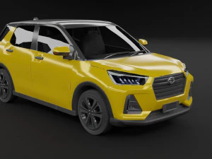 Coches de tr&aacute;fico Modelo 3D