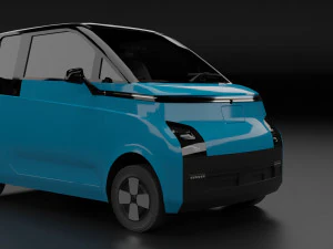 Coches de tr&aacute;fico Modelo 3D