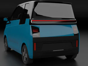 Coches de tr&aacute;fico Modelo 3D