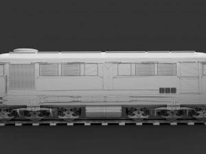 डीजल लोकोमोटिव एलडीई लो-पॉली 3D मॉडल