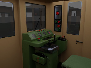 Tobu Railway Series 8000 Low-poly 3D Model