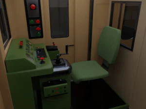 Tobu Railway Series 8000 Low-poly 3D Model