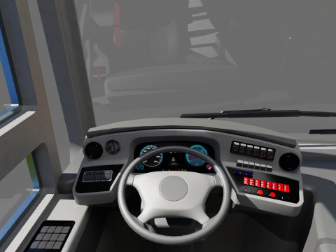 Mercedes eCitaro 2019 MID-POLY Modelo 3D