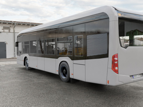 Mercedes eCitaro 2019 MID-POLY Modelo 3D