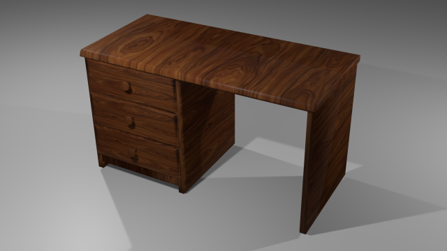 table 3D मॉडल .c4d .max .obj .3ds .fbx .stl .blend