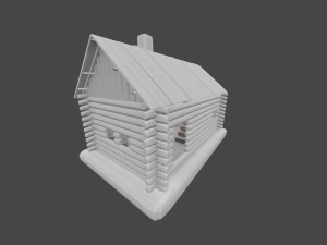 hut 3D Model