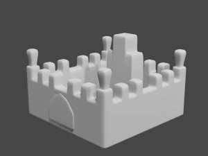 замок 3D Модель