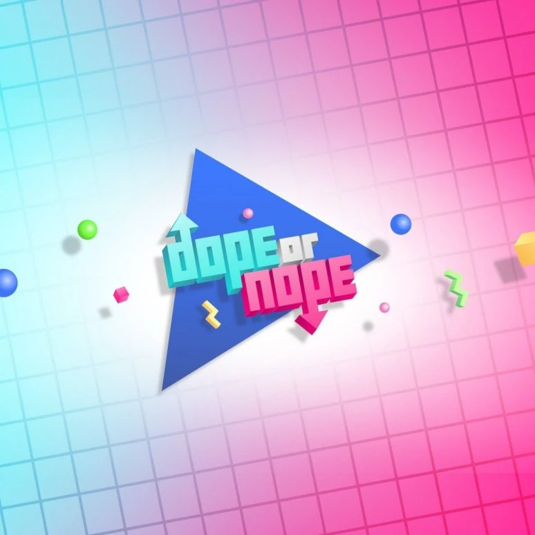 Dope or nope 3d logo 3D Print Model .c4d .max .obj .3ds .fbx .stl .blend