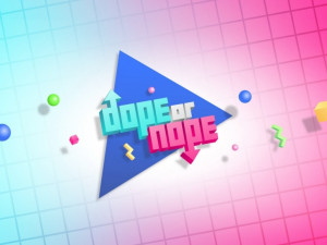 Dope or nope 3d logo 3D प्रिंट मॉडल