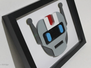 3d robot emoji microsoft icon replica fan art 3D Print Model