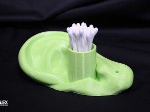 3D Cotton Tipped Swab Q-tip Holder Ear Organizer 3D Print Model