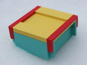 3D Locking Rugged Storage Box Design 3D Print Model