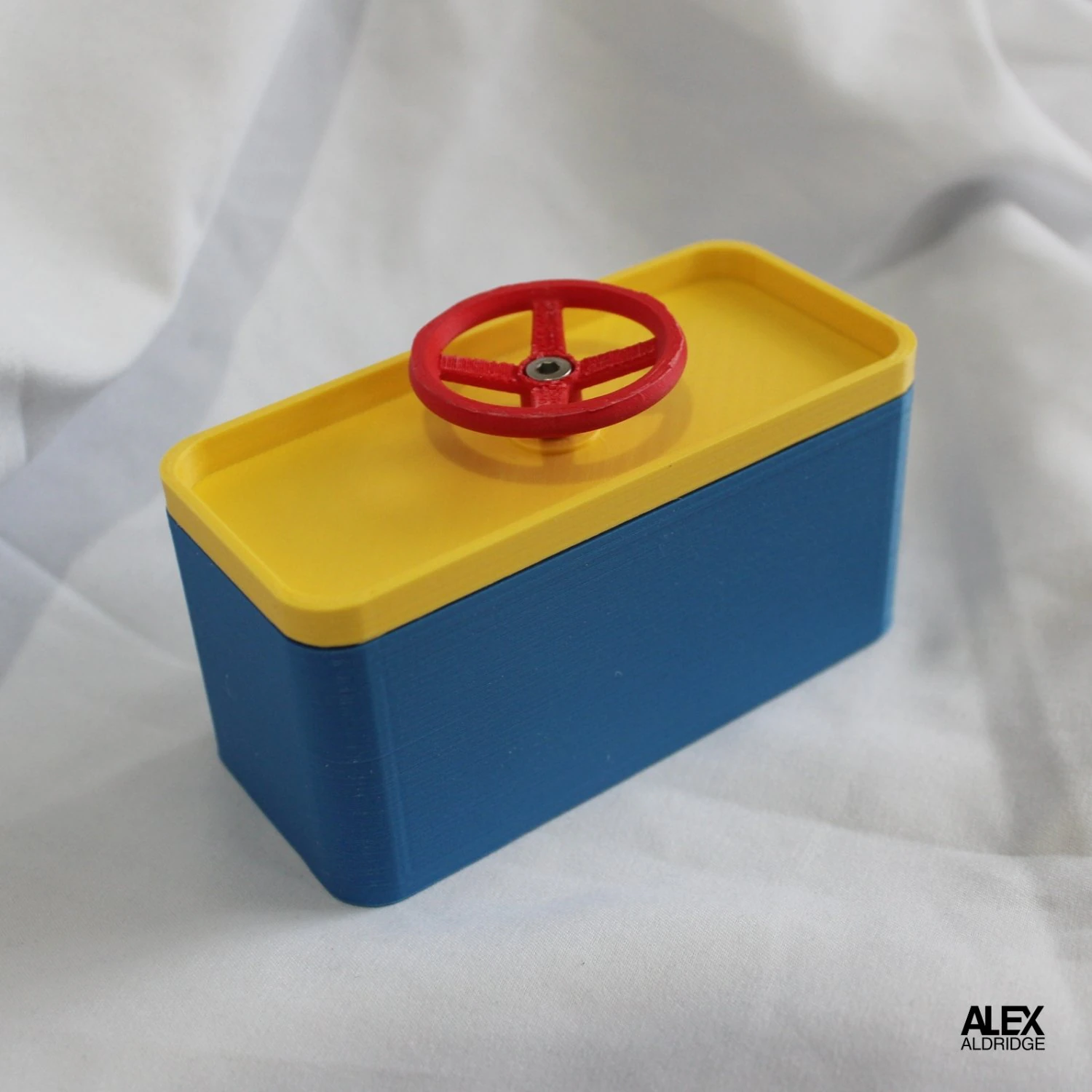 3D Locking Hatch Door Storage Box Container 3D Print Model .c4d .max .obj .3ds .fbx .stl .blend 
