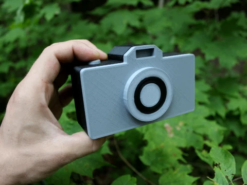 Scatola contenitore per fotocamera digitale 3D Modello di stampa 3D