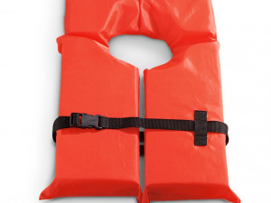 Life Jacket Keychain Modelo de Impressão 3D