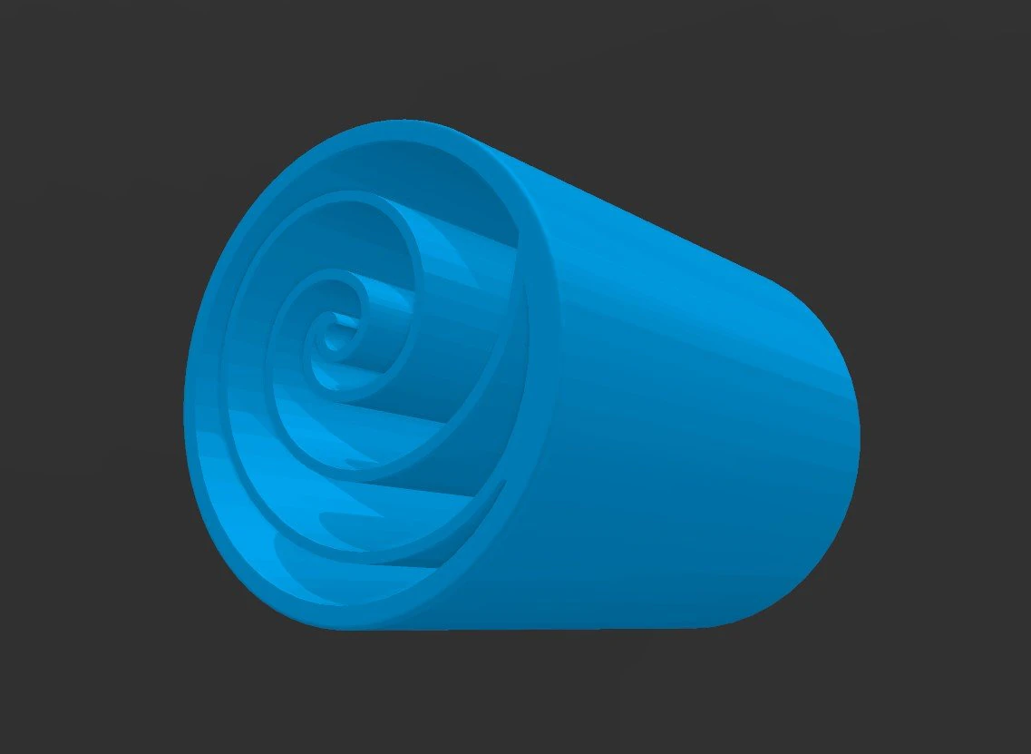 Wave Water Pen Pencil Holder Organizer Cup 3D Print Model .c4d .max .obj .3ds .fbx .stl .blend 