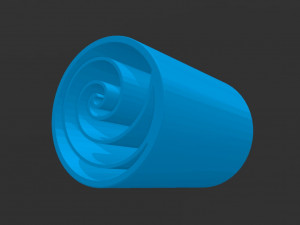 Wave Water Pen Pencil Holder Organizer Cup 3D Принт Модель