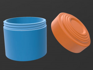 Skeet Shooting Practice Storage Ammo Container 3D Принт Модель