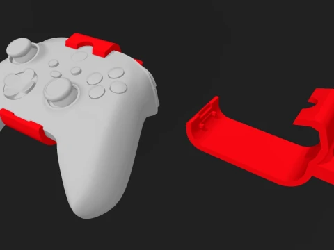 Xbox Controller Mount Hoop 3D Print Model