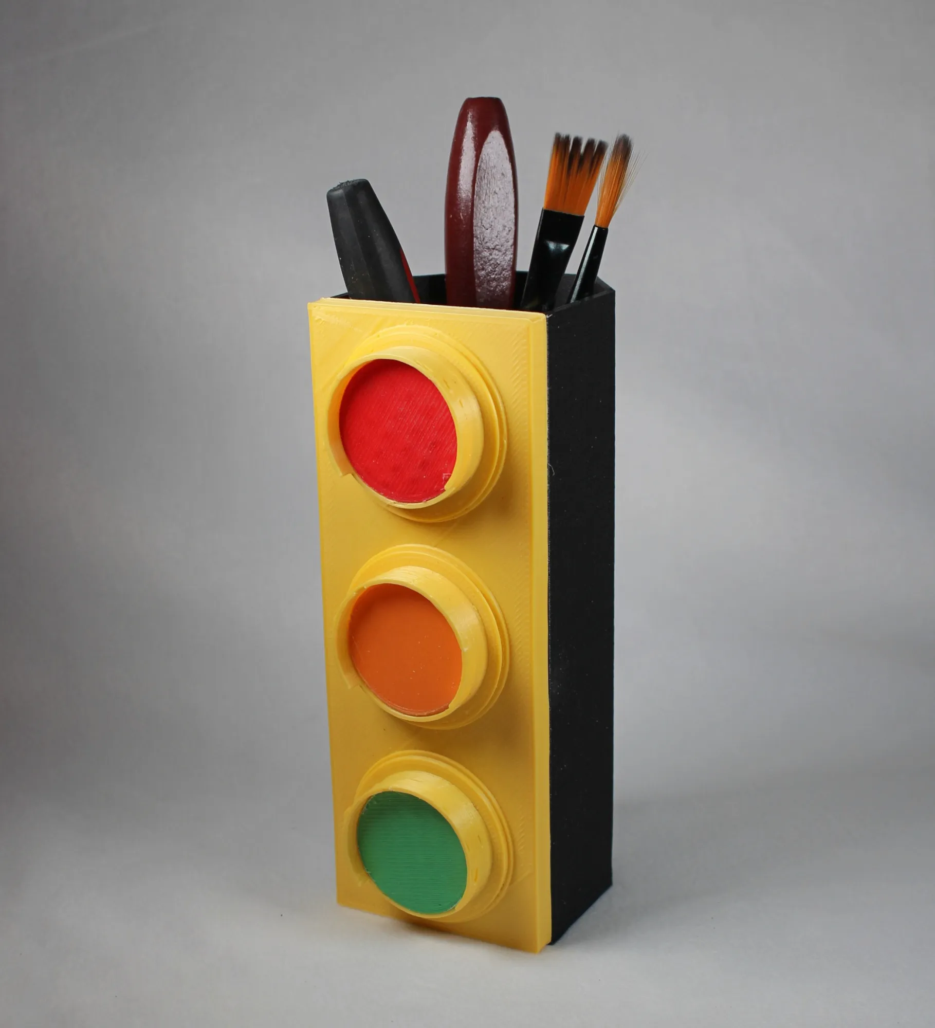 Traffic Light Box 3D Print Model .c4d .max .obj .3ds .fbx .stl .blend 