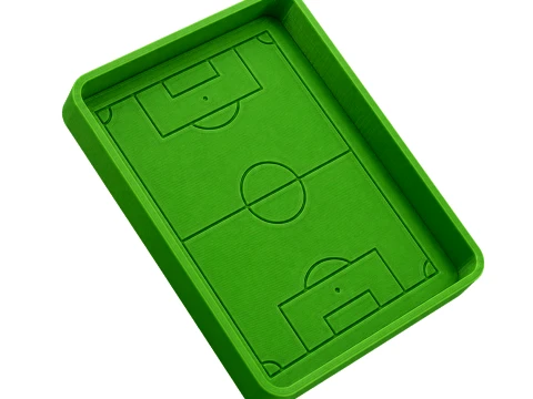 Soccer Tray 3D Print Model