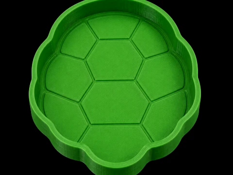 Turtle Tray 3D Organizer 3D Print Model