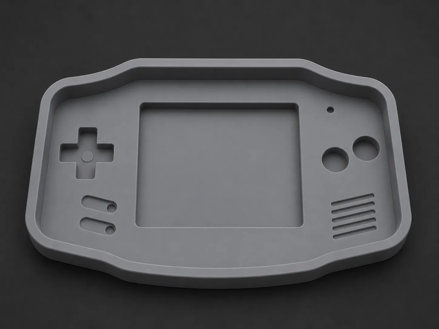 Gameboy Nintendo Tray Organizer 3D Print Model .c4d .max .obj .3ds .fbx .stl .blend 