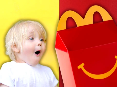 McFood Happy Meal Covered Tray 3D 3D Print Model