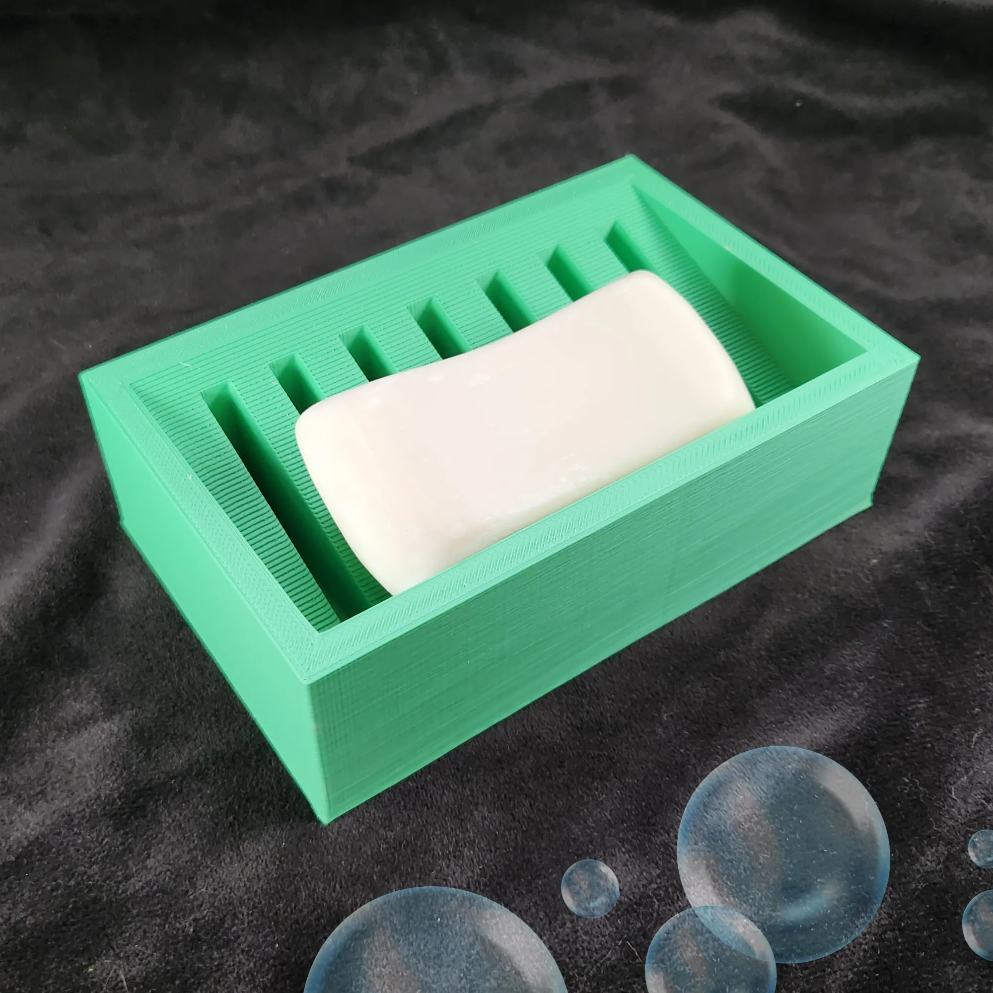 Soap Holder Box Tray Organizer 3D Print Model .c4d .max .obj .3ds .fbx .stl .blend 