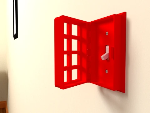 Lightswitch Cover Box 3D Lighting 3D printmodel