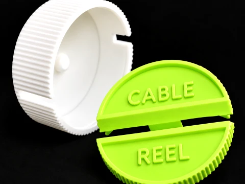 3D Cable Reel Wire Spool Winder 3D Print Model