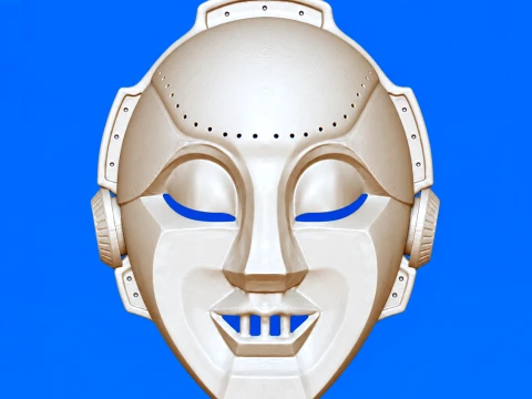 Styx Mr Roboto Mask Character Fan Art Modelo de impresión 3D