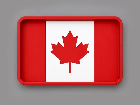 Canadian Maple Tray Organizer 3D Print Model