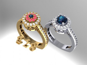 rings 3D-Modell