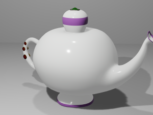teapot Modelo 3D