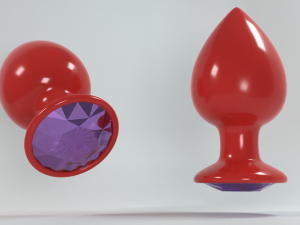 anal plug toy 3D Model